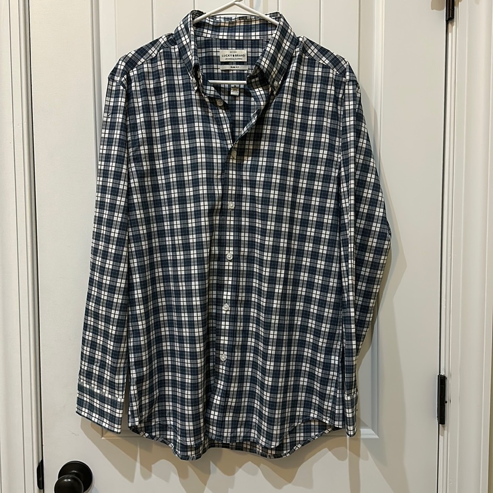 Lucky Brand Button Down Dress Shirt